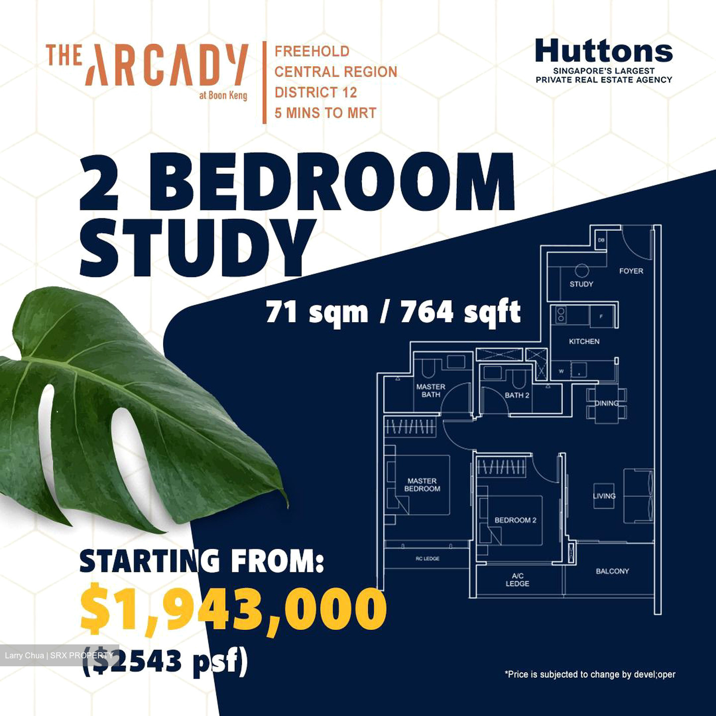 THE ARCADY AT BOON KENG (D12), Apartment #445757541